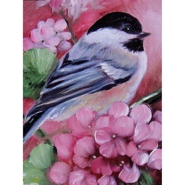 Pintura De Diamantes 5D DIY PáJaro Bordado De Diamantes Punto De Cruz 20X30CM-image