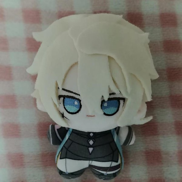 MuñEco De Peluche Colgante Illuga De Genshin Impact De 10 Cm Juego Illuga Juguete De AlgodóN Fan Regalo De CumpleañOs Festivo Varka Peluche Coleccionable 10Cm White-image