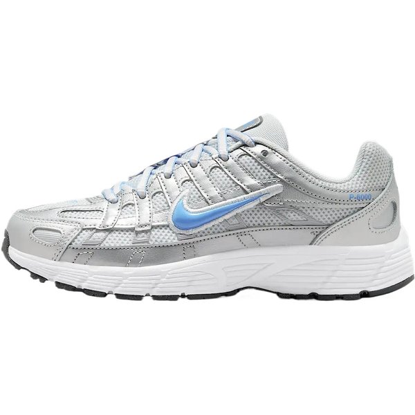 Zapatillas Nike P-6000 GS Platino MetáLico Azul Universitario NiñOs Plata Platino Puro Plata MetáLica HV5064-007 33.5-image