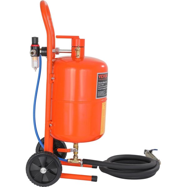 Sandblaster De 5 Galones 60-110 PSI Sandblaster De Alta PresióN Con 4 Boquillas-image