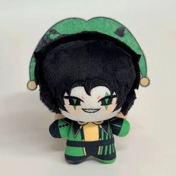 Anime El Circo De Los FenóMenos ArlequíN MuñEco De Peluche 10 Cm Anime Dibujos Animados Suave Peluche Juguete Lindo PeriféRicos De Anime Juguete Regalo De CumpleañOs-image