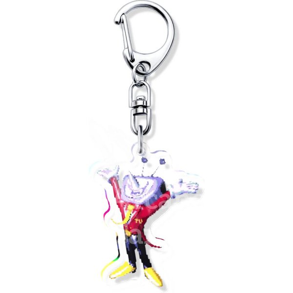 Deltarune Tenna Kris Uroczy Akrylowy Breloczek Produkty ZwiąZane Z Grą Breloczek BiżUteria Prezent Dla Przyjaciół Torebka Zawieszki PamiąTka Wisiorek 6 Cm White-image