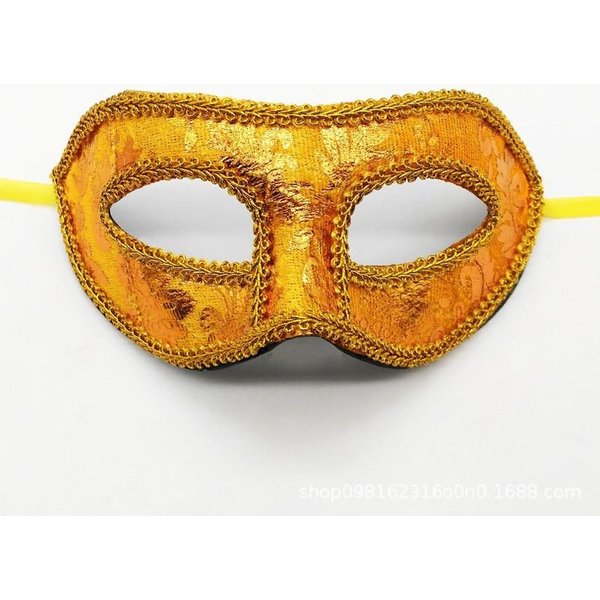 MáScara De Carnaval Mardi Gras MáScaras Venecianas MáScaras Antiguas Vintage MáScaras De Mascarada Unisex Media Cara MáScaras De Fiesta 7 Colores-image