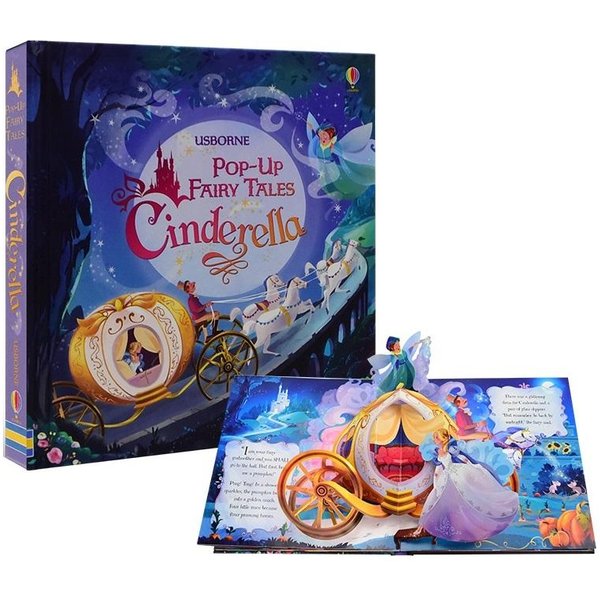 Usborne Pop Up 3D Flap Picture English Books For Kids Fairy Tales Reading Book In English Montessori Learning Toys Children Gift-image