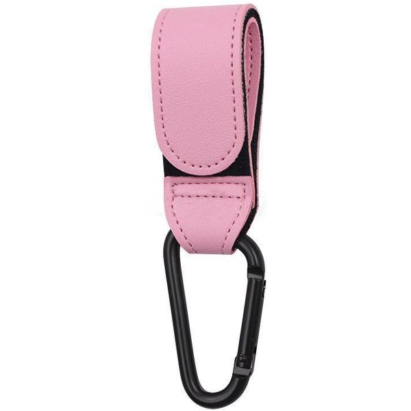Gancho Para Cochecito De Bebé, Organizador Giratorio De 360 Grados, Gancho Para Cochecito, Accesorios Para Cochecito Color Rosa-image