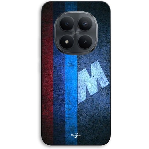Coque De TéLéPhone - Maniacase - Xiaomi Redmi Note 15 Pro Plus 5G - Silicone TPU - Noir - BMW M Vintage-image