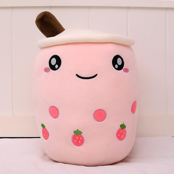 72Cm DużY Rozmiar Poduszka Do Bubble Tea MięKkie Pluszowe Zabawki Maskotka Boba Tea Dla Dzieci Zabawki Prezenty Urodzinowe 50CM-image