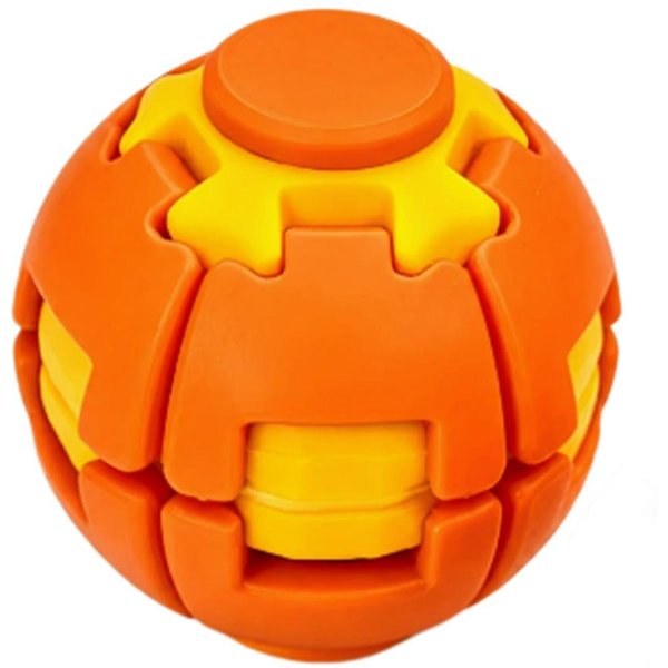 Drukowana 3D PiłEczka Fidget Press-To-Spin, KlikająCa, OdkształCalna PiłEczka Fidget Spinner, GłAdko ObracająCa Się Sensoryczna Zabawka Do Redukcji Stresu-image
