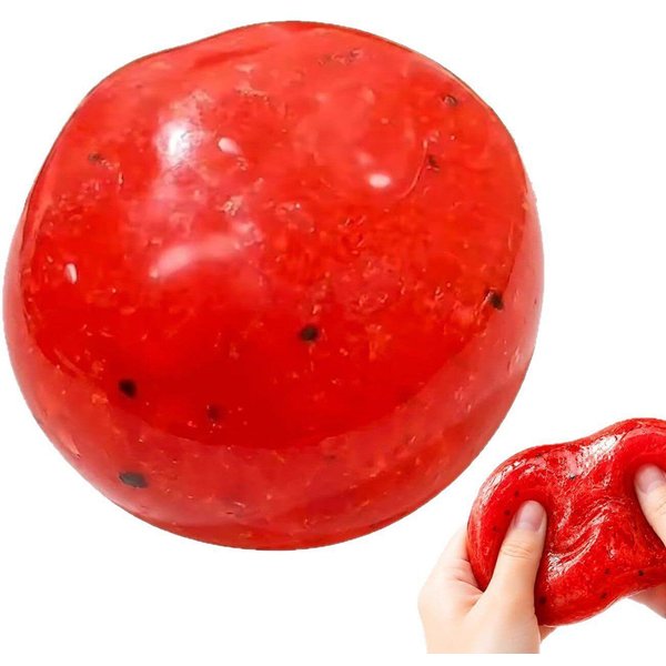 Wazelina Ziemniak Arbuz Squishy Zabawka ChrupiąCy Piasek DźWięK Fidget ŁAgodzenie Stresu PiłKa Do ŚCiskania Anty-LęK Sensoryczna Prezent Dla DorosłYch-image