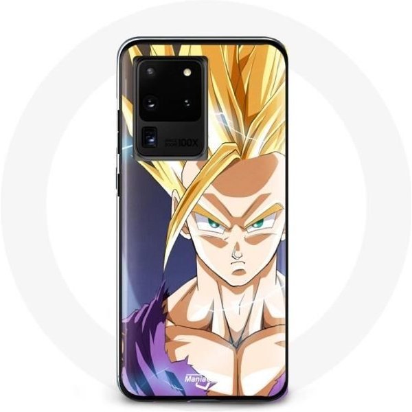 Funda Para Samsung Galaxy S20 Ultra Manga Dragon Ball Sangoku Cara Enfadada-image