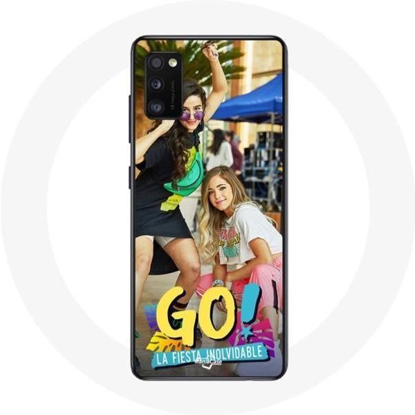 Funda Samsung Galaxy A41 Persigue Tus SueñOs MíA CáCeres Y Zoe CaletiáN-image