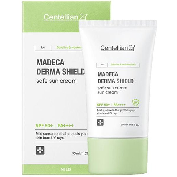 Centellian24 Madeca Derma Shield Bezpieczny Krem Z Filtrem SPF50+PA+++ 50Ml 50Ml-image