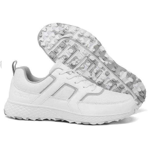 Zapatos De Golf Impermeables Para Mujer, Zapatillas De Golf Transpirables, Zapatos Deportivos Sin Clavos Para Hombre, Calzado Para Caminar Al Aire Libre, Deportes De Golf 43-image