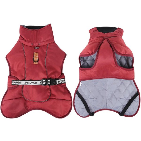Chaqueta Para Perro Grande Cortavientos Invierno CáLido Ropa Para Perro Mediano Grande Abrigo Labrador Disfraz Golden Retriever Trajes Pitbull XL-image
