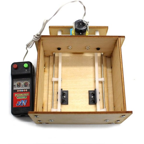 Kit De Experimento CientíFico De Puerta De Ascensor De Madera Juguete Educativo De Aprendizaje Paquete De Materiales De FíSica Juguete Educativo Creativo Para NiñOs Beige-image