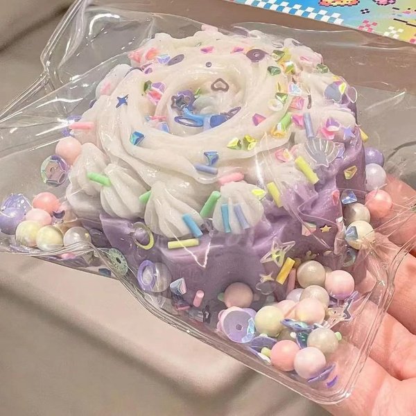 /^^Taba Squishy Ciasto PąCzek Zabawka Do RozłAdowania Stresu, Bardzo DużE Sensoryczne Zabawki Fidget Dla Dzieci DorosłYch LęK Relaks ŚCiskanie Prezent Gray-image