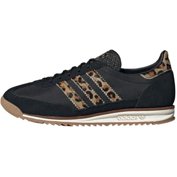 Adidas SL 72 OG Leopardo Negro Goma (De Las Mujeres) 36 Black-image
