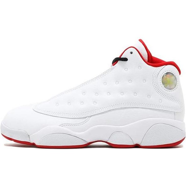 Jordan Air Jordan 13 Wysokie Buty Do KoszykóWki DziecięCe Czerwono-BiałE Dzieci W Wieku 3-7 Lat 414575-103 3Y-image