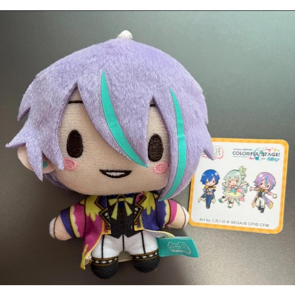 Llavero De Peluche Pjsk De 10 Cm Project Sekai Shinonome Akito MuñEco De Peluche Relleno Aoyagi Toya Colgante DecoracióN Para Mochila Bolso Regalo-image