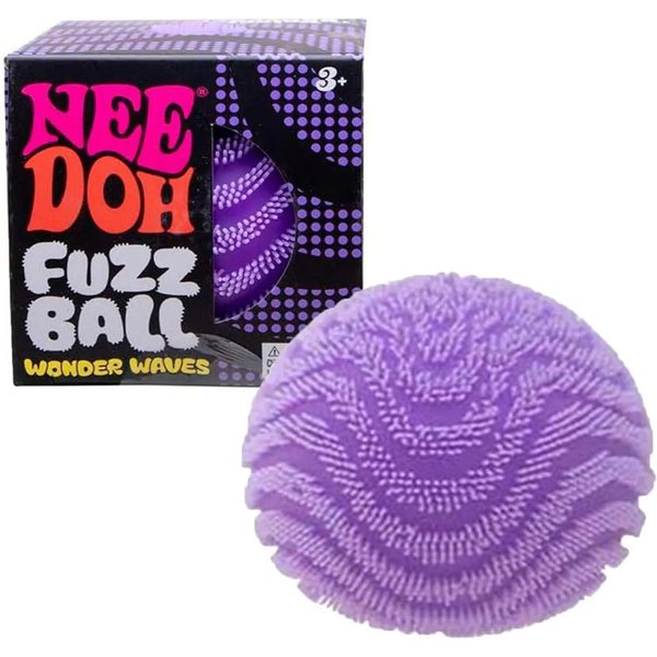 Needoh Fuzz Ball Wonder Waves Teksturowana Sensoryczna MięKka Zabawka Fidget PiłEczka Do Redukcji Stresu Dla DorosłYch Dzieci-image
