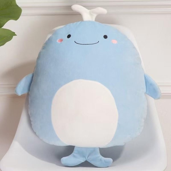 Najnowsza Poduszka Homar Pingwin Panda Kawaii Pluszowa Zabawka Figurka Lalka KreskóWka Anime Urocza Dla Dzieci Prezent Na Urodziny ŚWięTa Lalka 40Cm-image