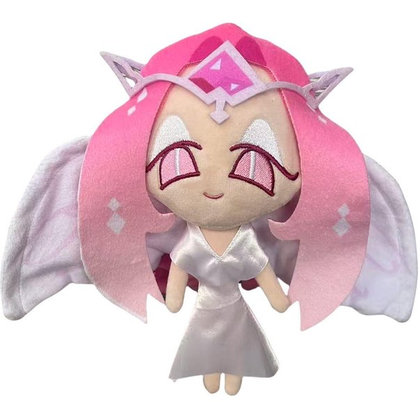 Juguetes De Peluche De Galleta De AzúCar Eterna De 20 Cm Peluche De Cookie Run Kingdom MuñEcos De Almohada Rellenos De Anime Sombra De Sal Silenciosa Galleta De Leche Regalos-image