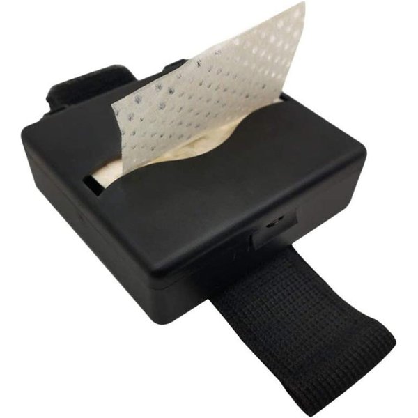 Dispensador De Papel Para Permanente De SalóN Papel Para TeñIr El Cabello Papel Para Permanente De Cabello Herramienta De Estilismo Para PeluqueríA Black-image