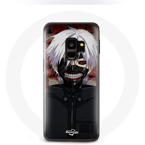 Funda Samsung Galaxy S9 Tokyo Ghoul Kaneki Ken MáScara Japonesa Anime-image