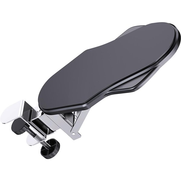 Reposabrazos Para Escritorio 180 Grados Reposabrazos Giratorio Soporte Plegable ReposamuñEcas Para Brazo Estante Extensor ErgonóMico Para Escritorio De Ordenador Negro-image
