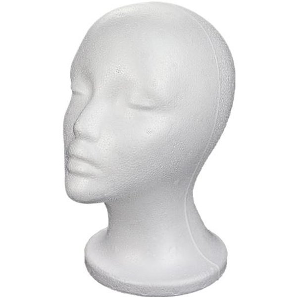 Piankowa GłOwa Peruki Wysoki żEńSki Manekin Treski Patera Kapelusze Okulary PrzeciwsłOneczne SłUchawki Stojak Na Nakrycia GłOwy Kosmetyki Model GłOwa Rekwizyt-image