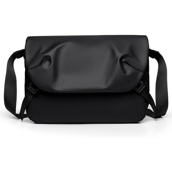 Torba Listonoszka MęSka Funkcjonalna Torba Crossbody SkóRzana Wodoodporna Casualowa Jednoramienna Torba Crossbody MęSka Torba-image