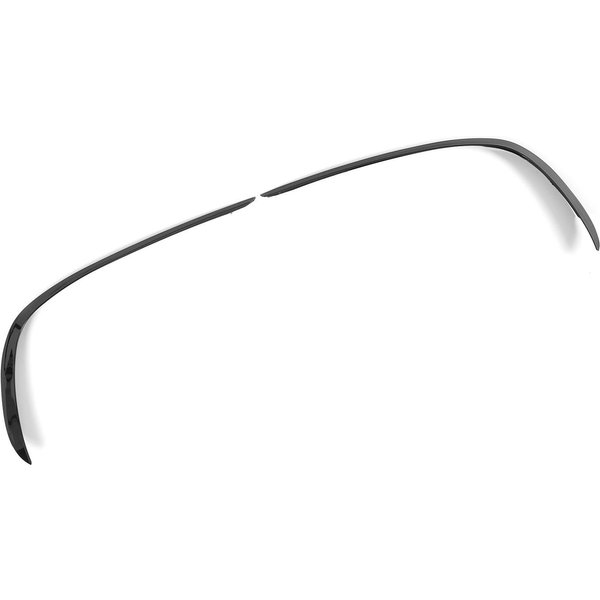 1 Par Labio Delantero Parachoques Splitter Negro Brillante Spoiler De Coche Difusor Repuesto Para Benz Gle?Clase-image