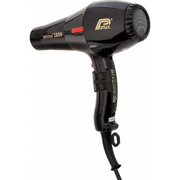 Parlux Secador De Pelo - 2800 Profesional - Caudal De Aire 67 M3/H - 1760 W - Negro-image