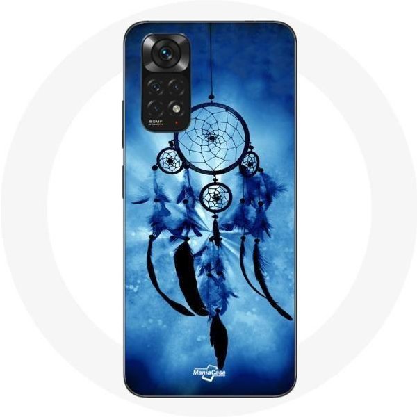Funda - Xiaomi - Redmi Note 11S - AtrapasueñOs - Flexible - ProteccióN SintéTica Azul-image