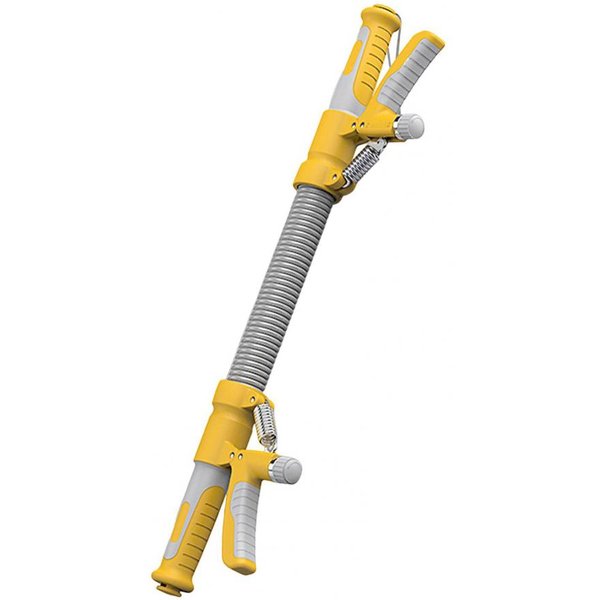 Entrenador De Brazo Twister Fortalecedor De Agarre Resistencia Ajustable 2 En 1 Barra Power Twister Agarre Power Ejercitador De Entrenamiento De Pecho Gimnasio En Casa Gray-image