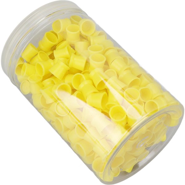 300Pcs Vasos Para Tinta De Tatuaje Silicona De Grado Alimenticio Multiusos Desechables Vasos Para Pigmento De Tatuaje Para Tatuaje-image