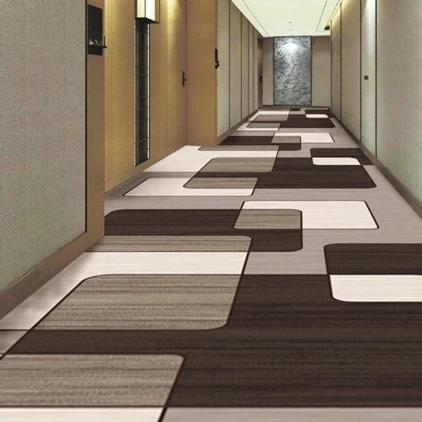 Alfombra Moderna Para Pasillo Largo De Casa, Pasillo, Escaleras, Pasillo De Hotel, Alfombra Larga Antideslizante, Alfombrillas Lavables, Personalizables 60X90Cm-image