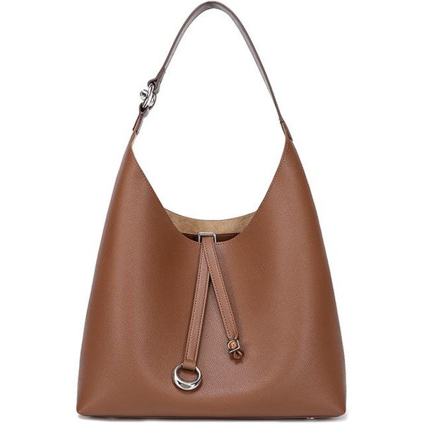 Nuevo Bolso De Cuero Genuino Para Mujer OtoñO E Invierno Bolso Tote De Alta Gama Gran Capacidad Para Viajes Diarios Bolso De Hombro O Axila Para Mujer-image