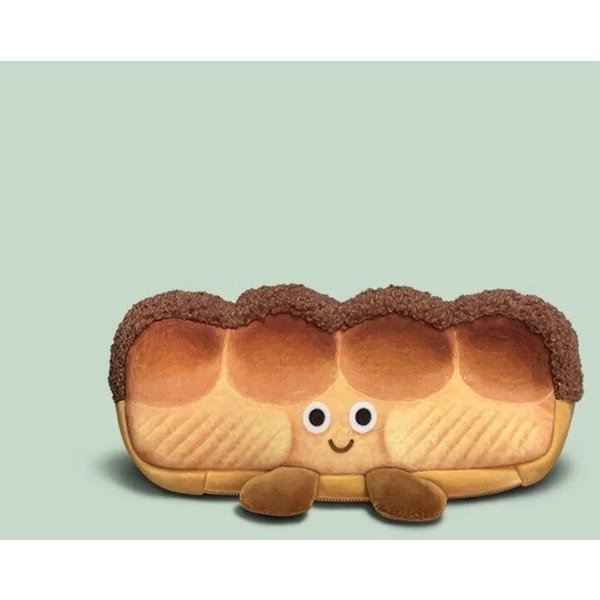 ŚLiczny PióRnik O DużEj PojemnośCi Kawaii PudełKo Na DłUgopis Do Przechowywania Kosmetyczka PowróT Do Szkolnych MateriałóW Biurowych ArtykułY Papiernicze One Size Beige-image
