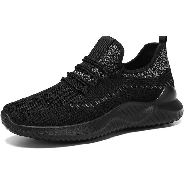 Zapatos De Hombre Transpirables Casuales Deportivos CóModos Suela Suave Zapatos De Correr Para Hombre Con Cordones Zapatilla De Tenis Tenis Masculino 41-image