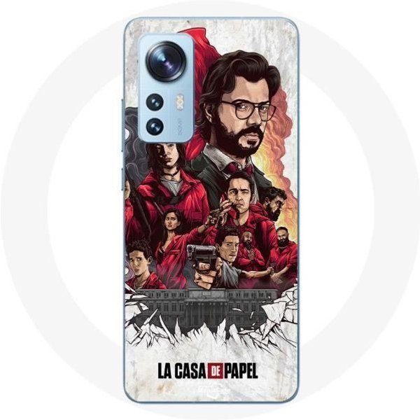 Funda Para Xiaomi Mi 12 / 12X La Casa De Papel Arte De PóSter-image
