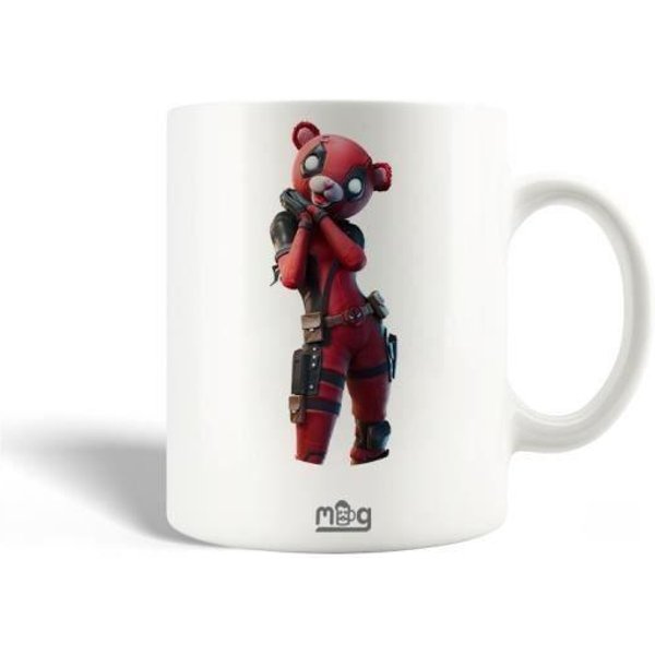 Taza De CeráMica - Fortnite - Deadpool - 30Cl - Apta Para Lavavajillas - Blanca-image