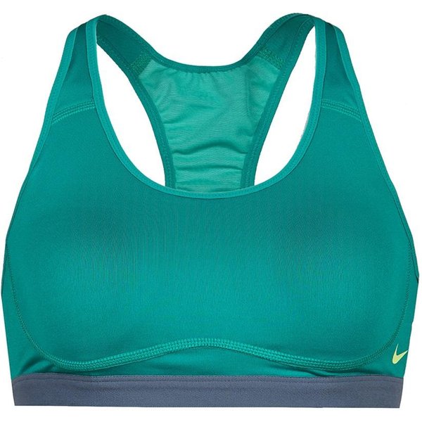 Sujetador Deportivo Nike Pro Fierce Moda CóModo Suave Apto Para La Piel Ropa Interior De Yoga Ropa Interior Para Mujer 620280-347 L Blue-image