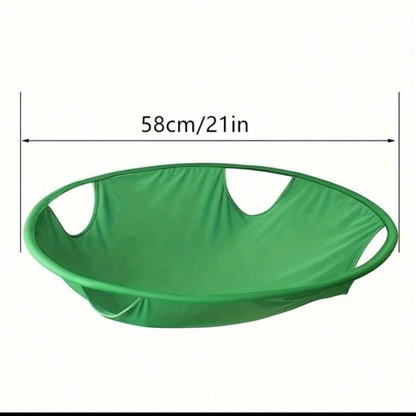 Cesta De LavanderíA PortáTil Cesta Plegable Para Guardar Ropa Cesta De LavanderíA Recogedor De Ropa Sucia Verde-image