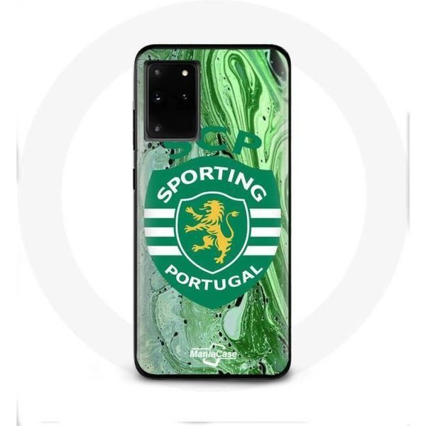 Coque Samsung Galaxy S11 Plus Scp Sporting Portugal Fond Vert Maniacase Verde-image