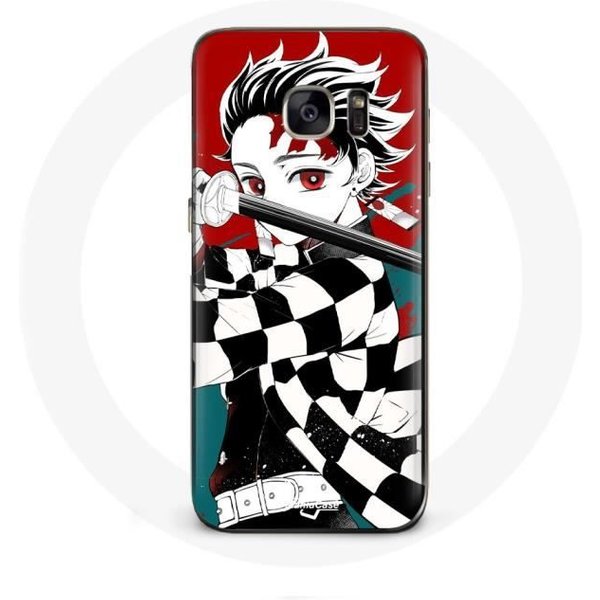 Coque Pour Samsung Galaxy S6 Tanjiro Demon Slayer Kimetsu No Yaiba Anime-image