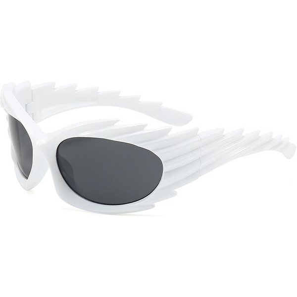 Nuevas Gafas De Sol Ovaladas Con Montura PequeñA Y2K Para Mujer Hombre DiseñAdor UV400 Gafas De Sol Para Exteriores Hip-Hop Gafas Oculos De Sol As Shown In The Figu White-image