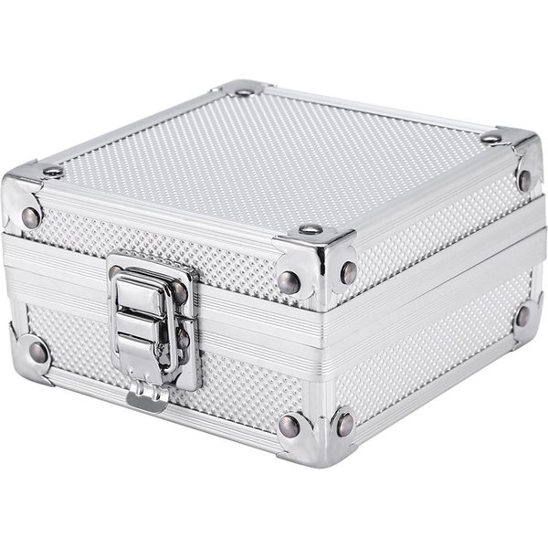 Walizka Na Maszynkę Do TatuażU Aluminiowe PudełKo Transportowe Do Przechowywania PudełKo Do Pakowania Elektroniki Z Zamkiem-image
