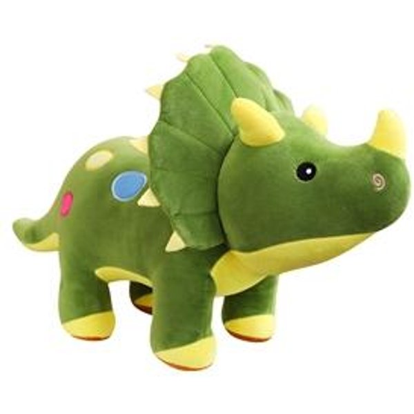 Creativo Gran Peluche Suave Triceratops Estegosaurio Peluche Juguete MuñEco Dinosaurio Peluche Juguete Dinosaurios Juguete Regalos De CumpleañOs 40Cm-image