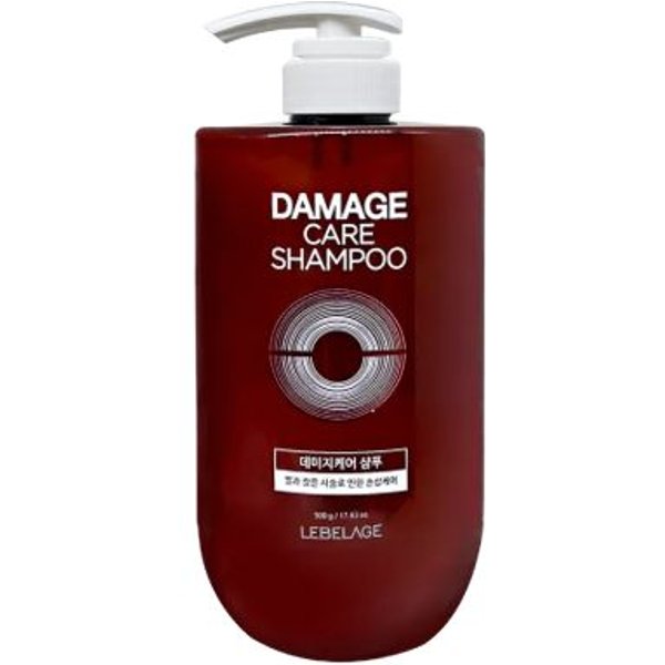 Lebelage Szampon Do WłOsóW Zniszczonych 500Ml Brown-image